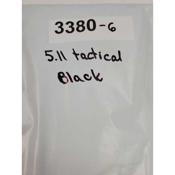 5.11 Tactical Shirt Womens Large Black Button‎ Down Military Utility Long Sleeve - Picture 8 of 8